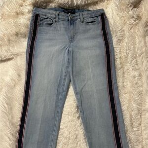 Tommy Hilfiger Women's Tribeca Skinny Heritage Denim Size 8 Blue Jeans Stripe’s